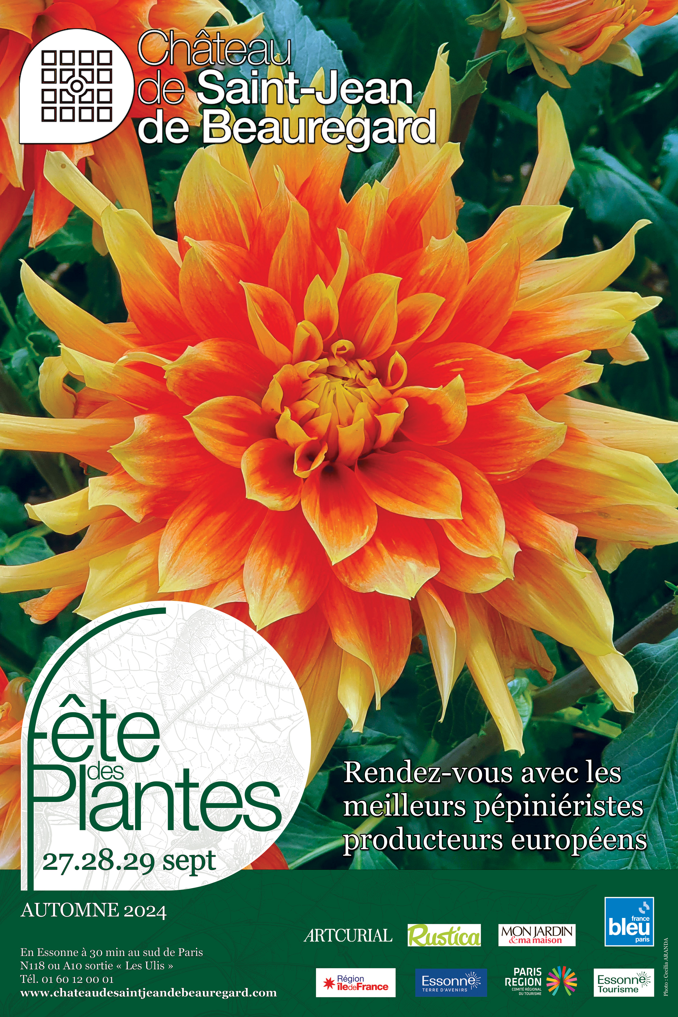 Fête des plantes de Saint-Jean-de-Beauregard le 27, 28 et 29 septembre 2024